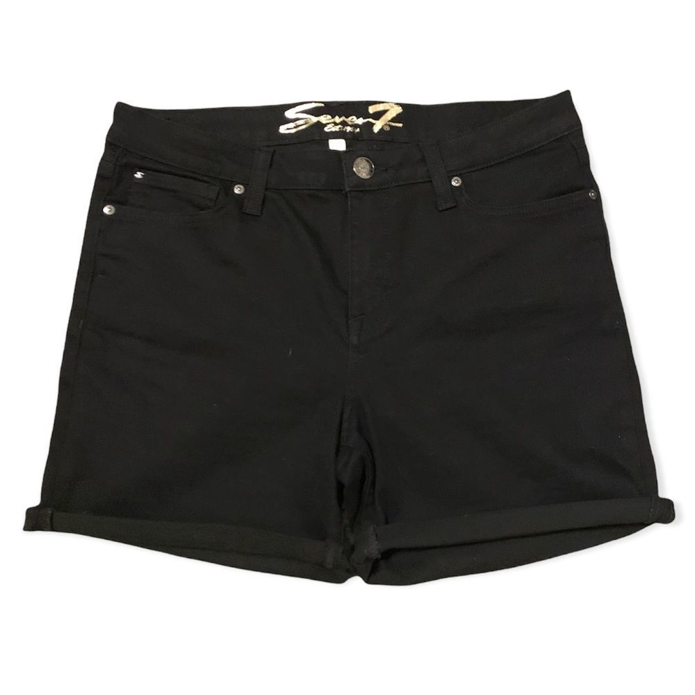 Seven7 Black Weekend Jean Shorts Size 10